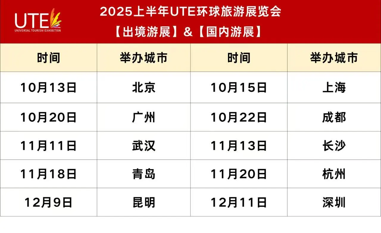 2025年下半年展会开始报名啦