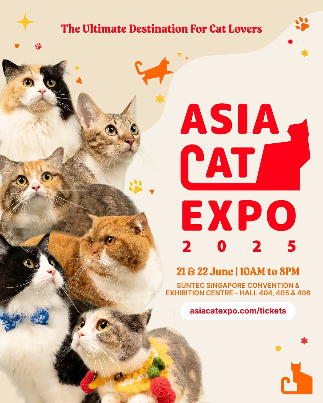 ?? 全亚洲猫奴都在期待的展会！