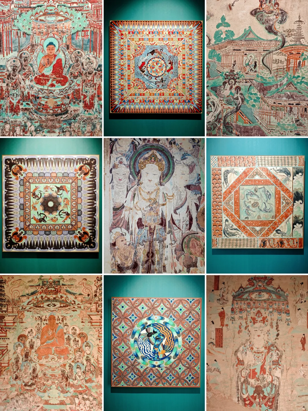 北京?0距离看莫高窟，太震撼了❗