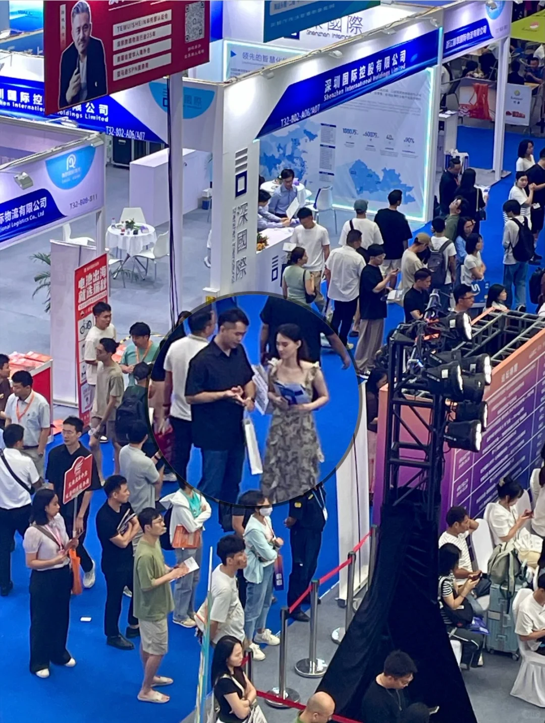 ⚠️深圳展会捞人！1分钟内我要她的全部信息