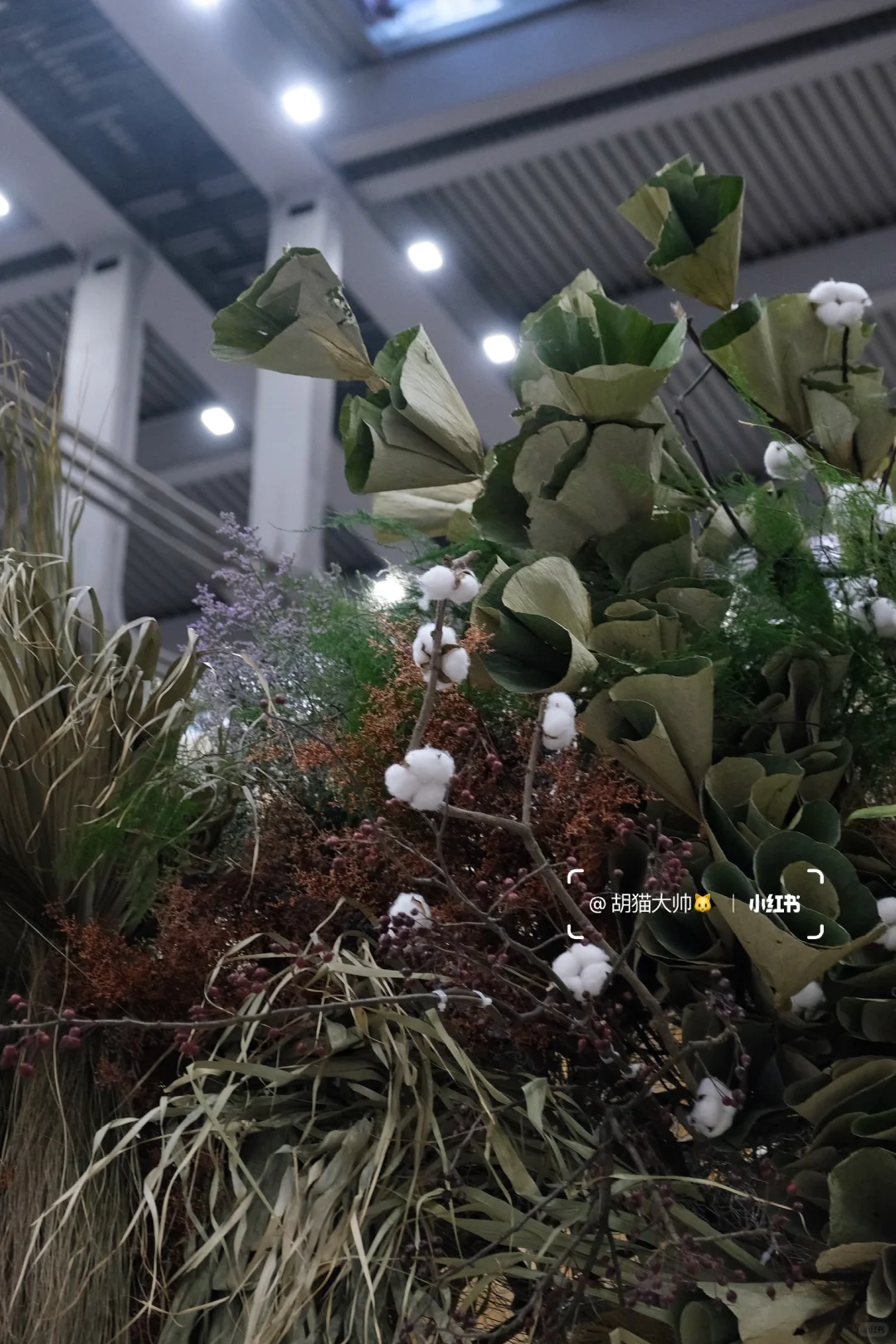 在大湾区服装展上做的花艺又火啦?