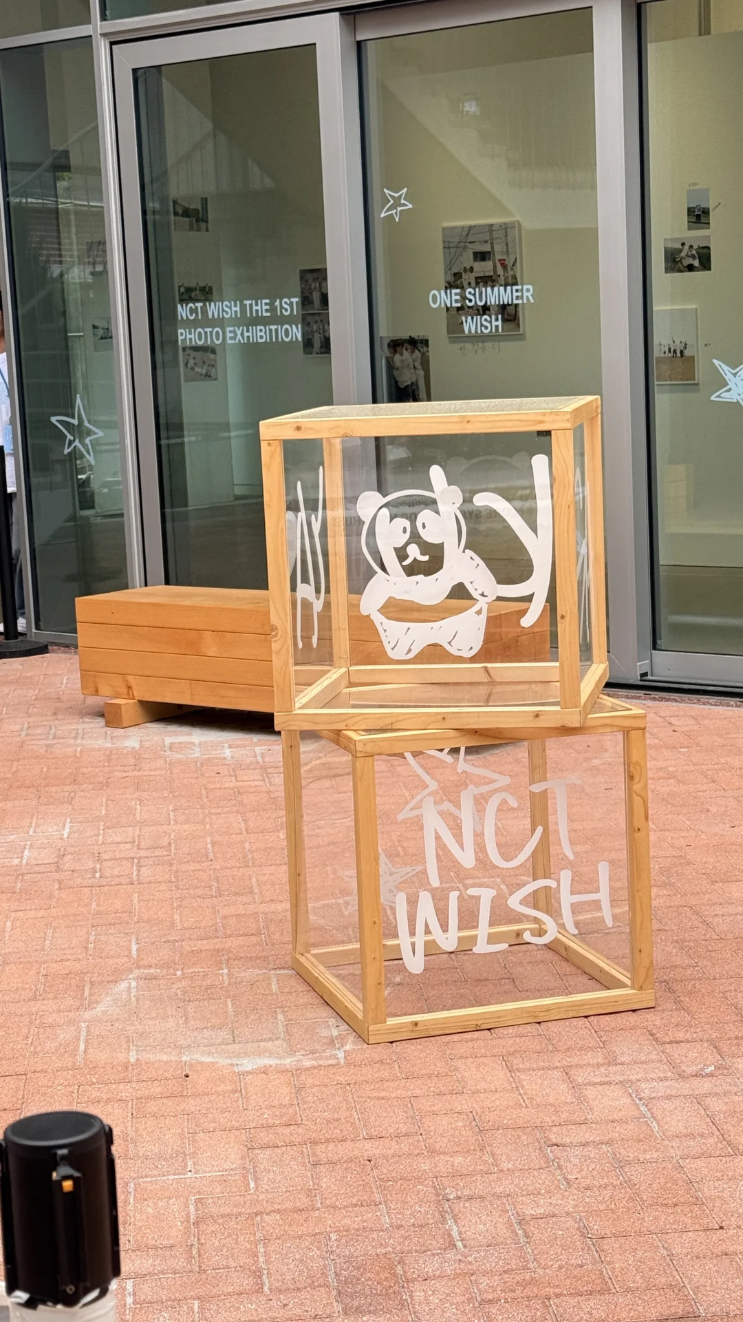 特意为了wish展会飞了一趟??幸福…