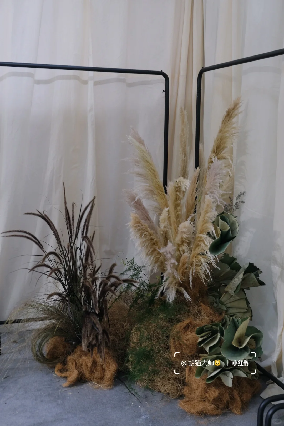 在大湾区服装展上做的花艺又火啦?