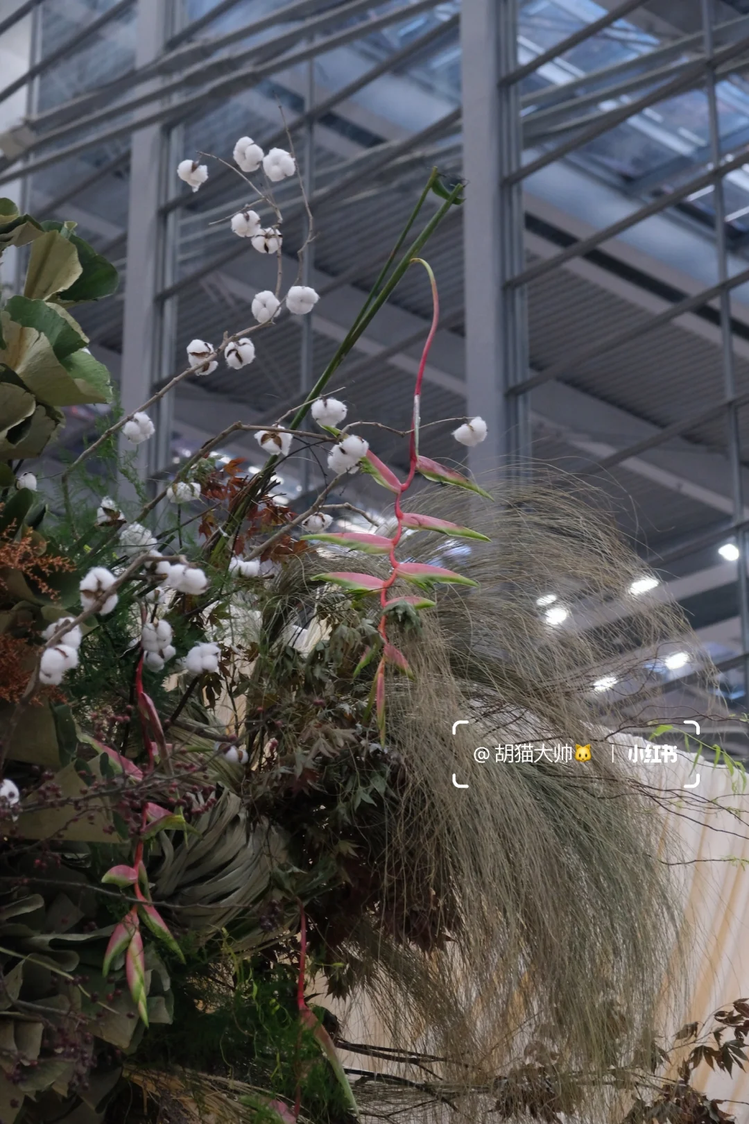 在大湾区服装展上做的花艺又火啦?