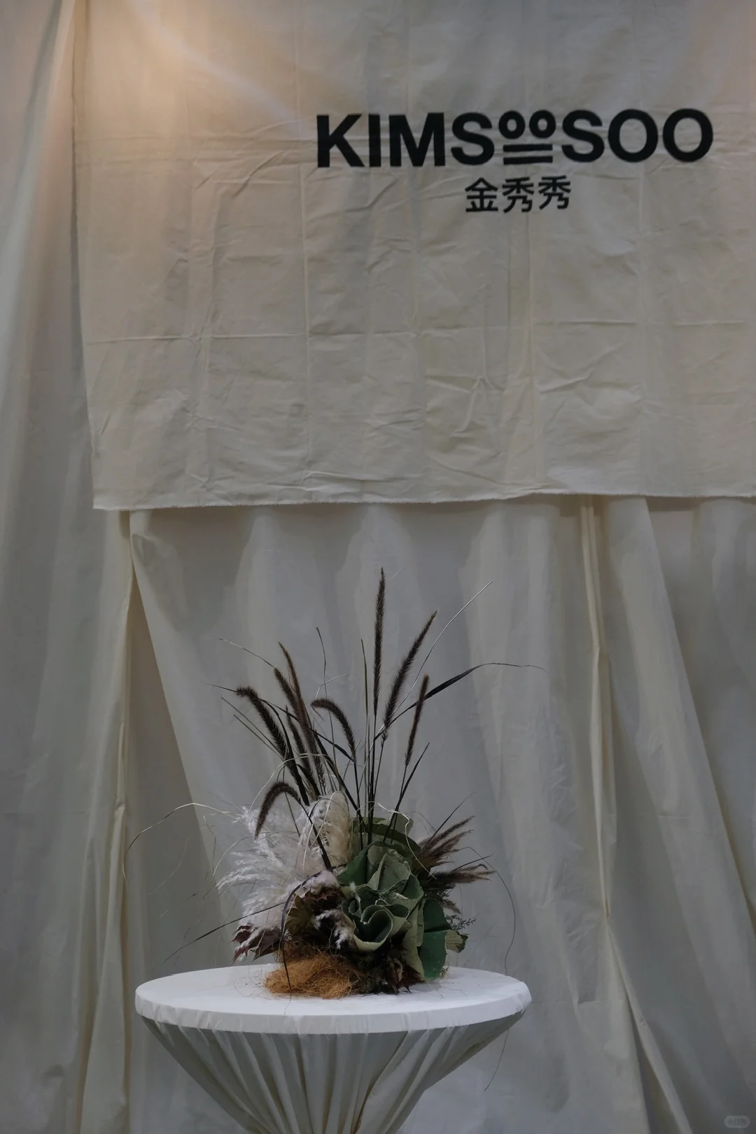 在大湾区服装展上做的花艺又火啦?