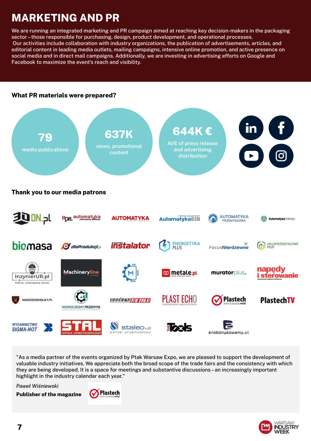 2025年波兰华沙工业展览会 Warsaw Indust