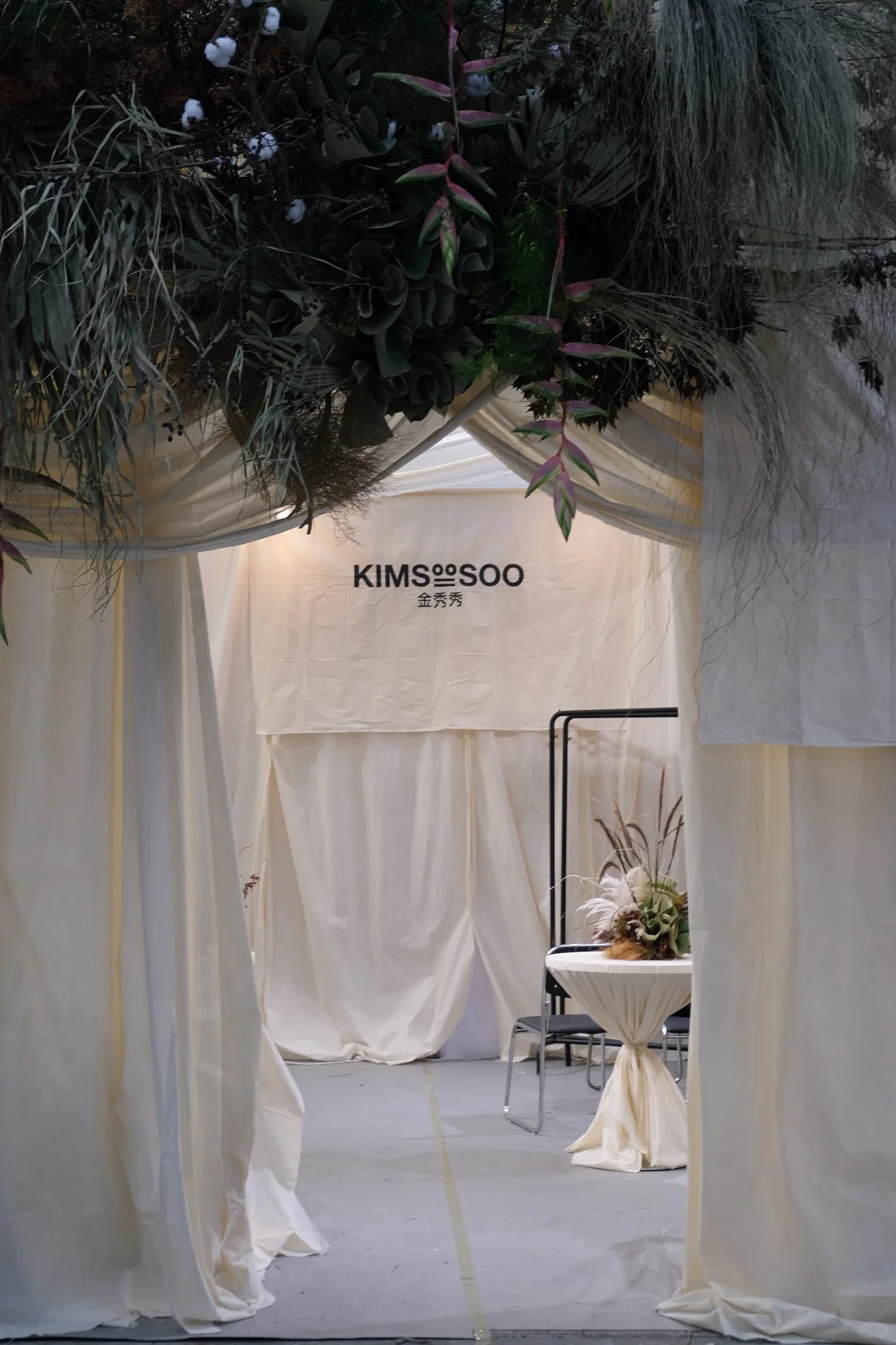 在大湾区服装展上做的花艺又火啦?