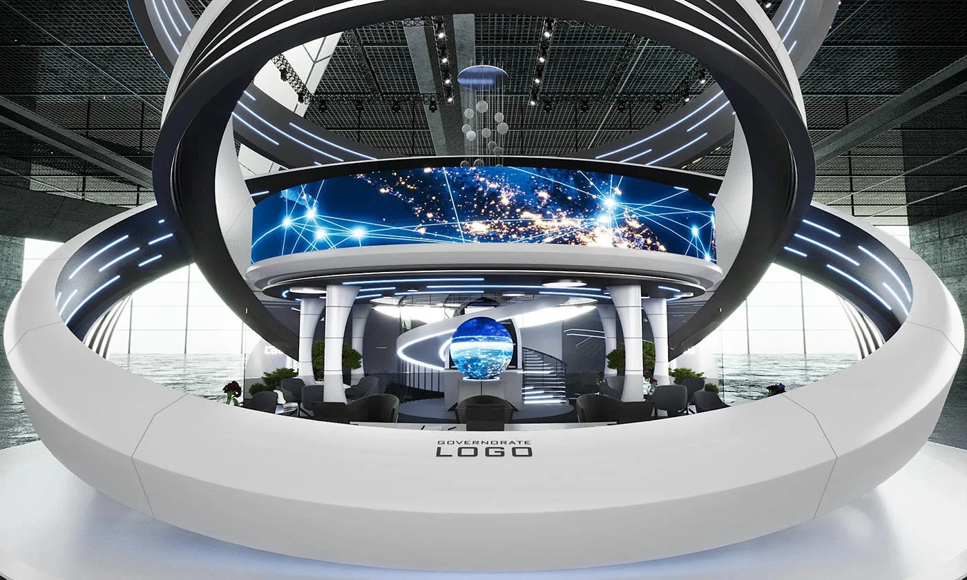 现代科技·数字智博会 | 展厅设计分享