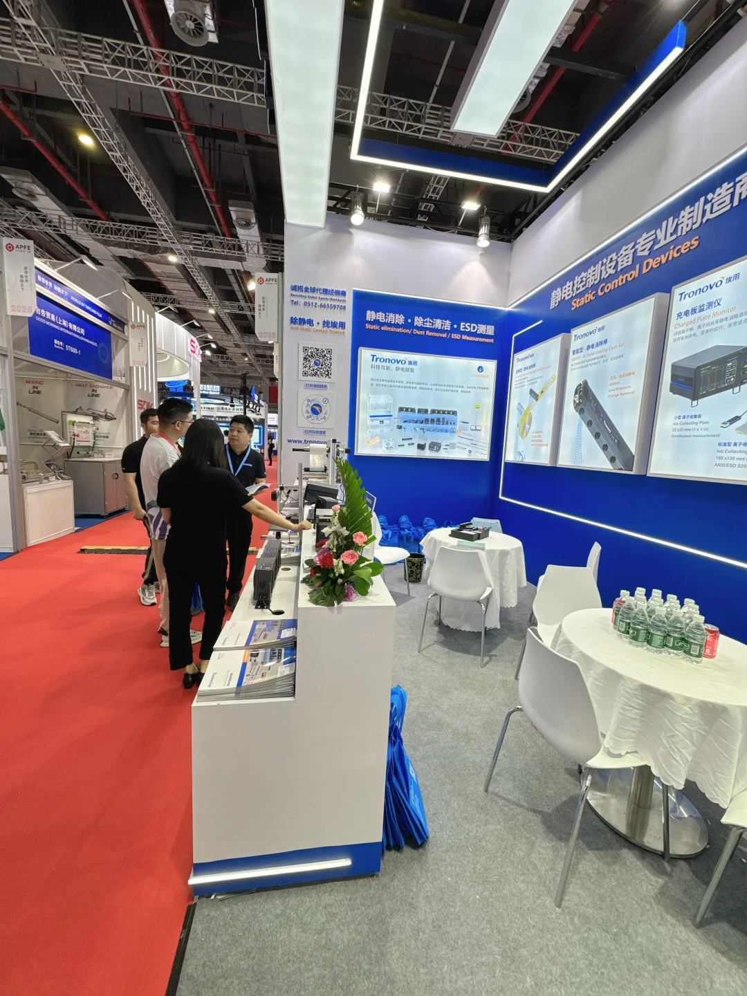 参加上海胶带与薄膜展览会的第二天