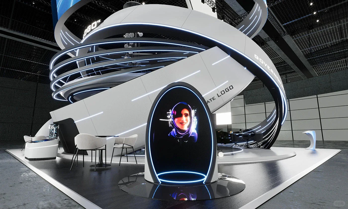 现代科技·数字智博会 | 展厅设计分享