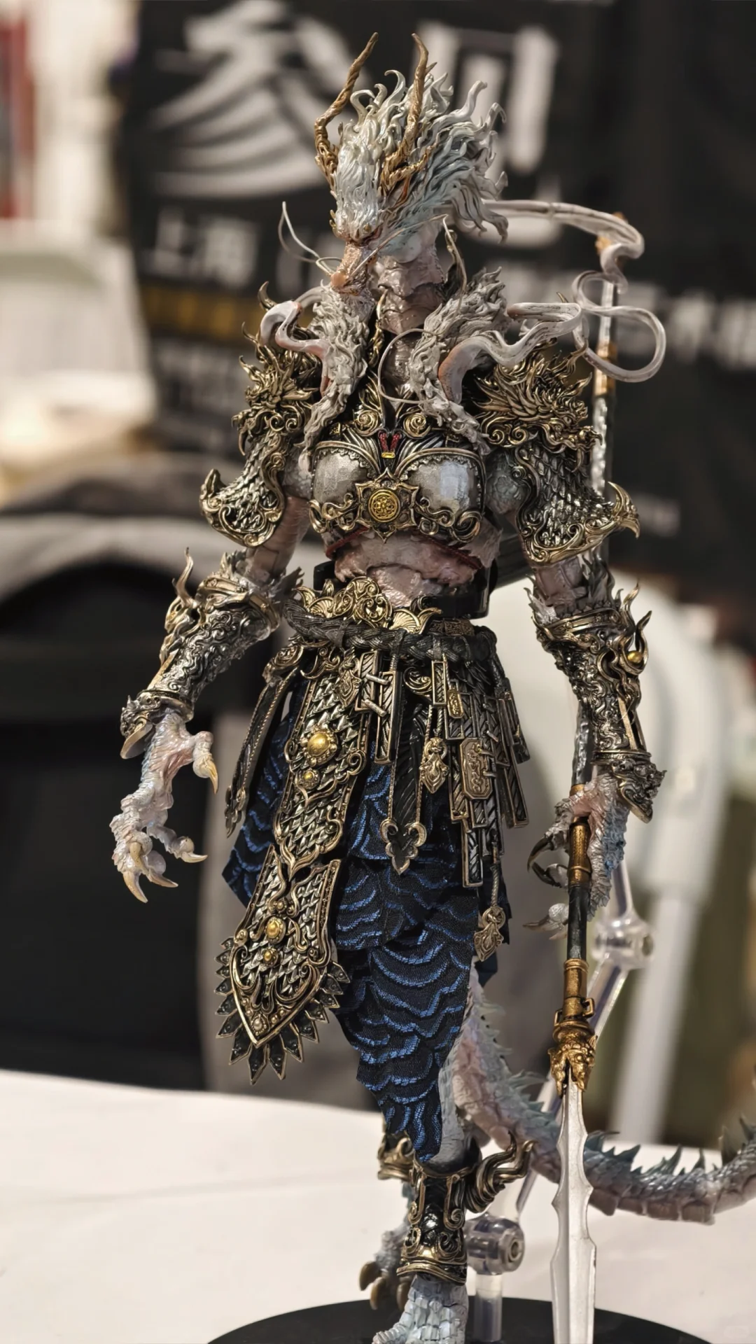 上海微缩艺术模玩展览会 西海龙王