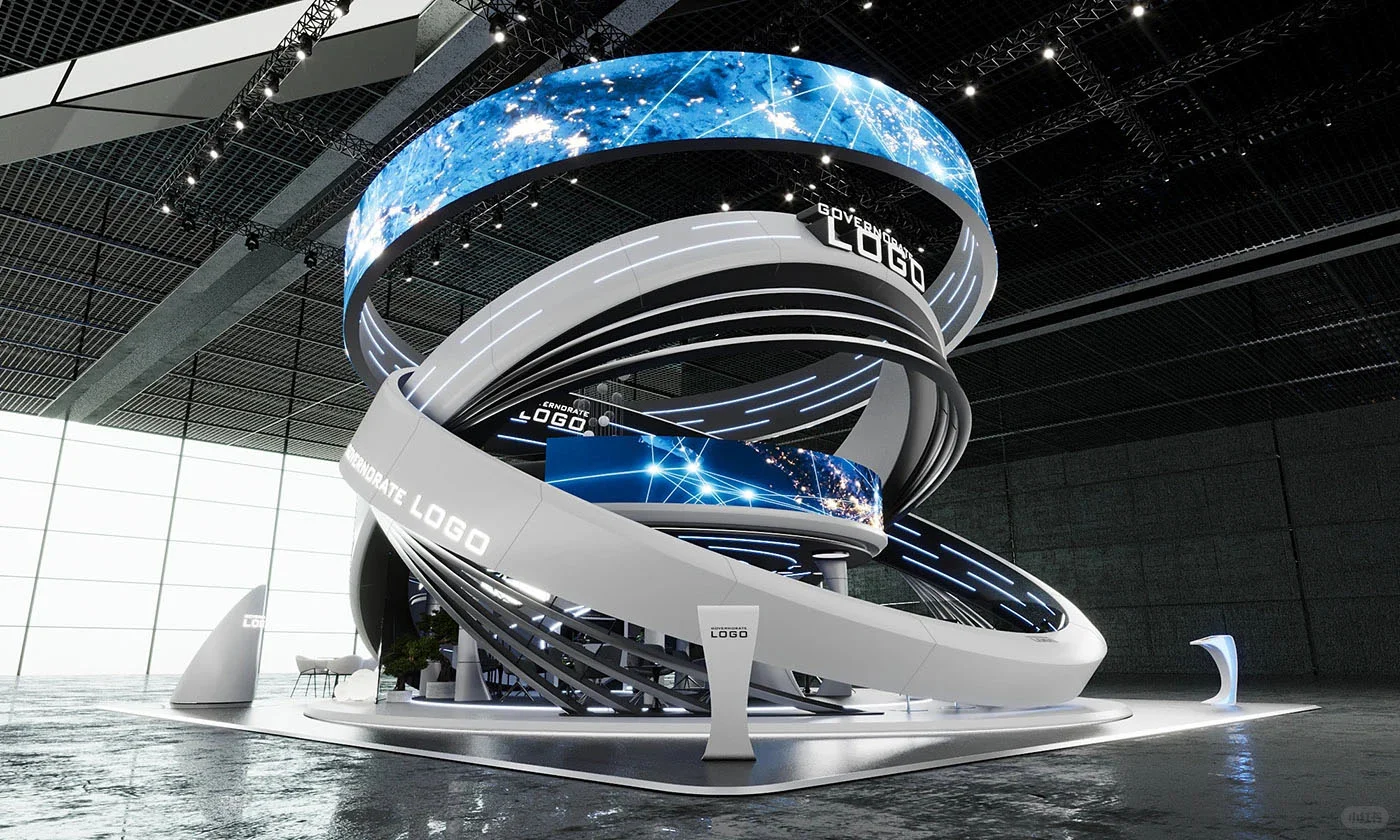 现代科技·数字智博会 | 展厅设计分享