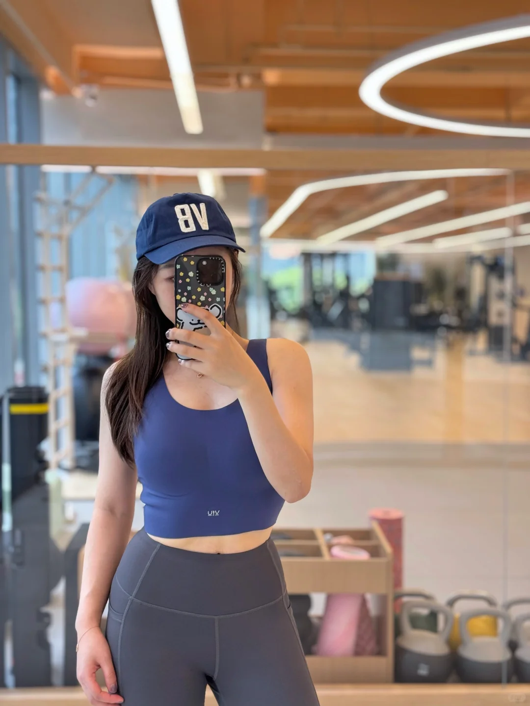 健身OOTD ｜ 今天走温柔奶油风