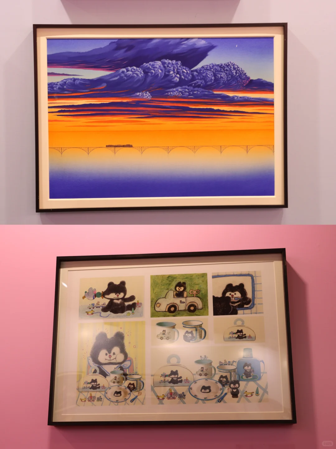 作品在BIBF插画展展出