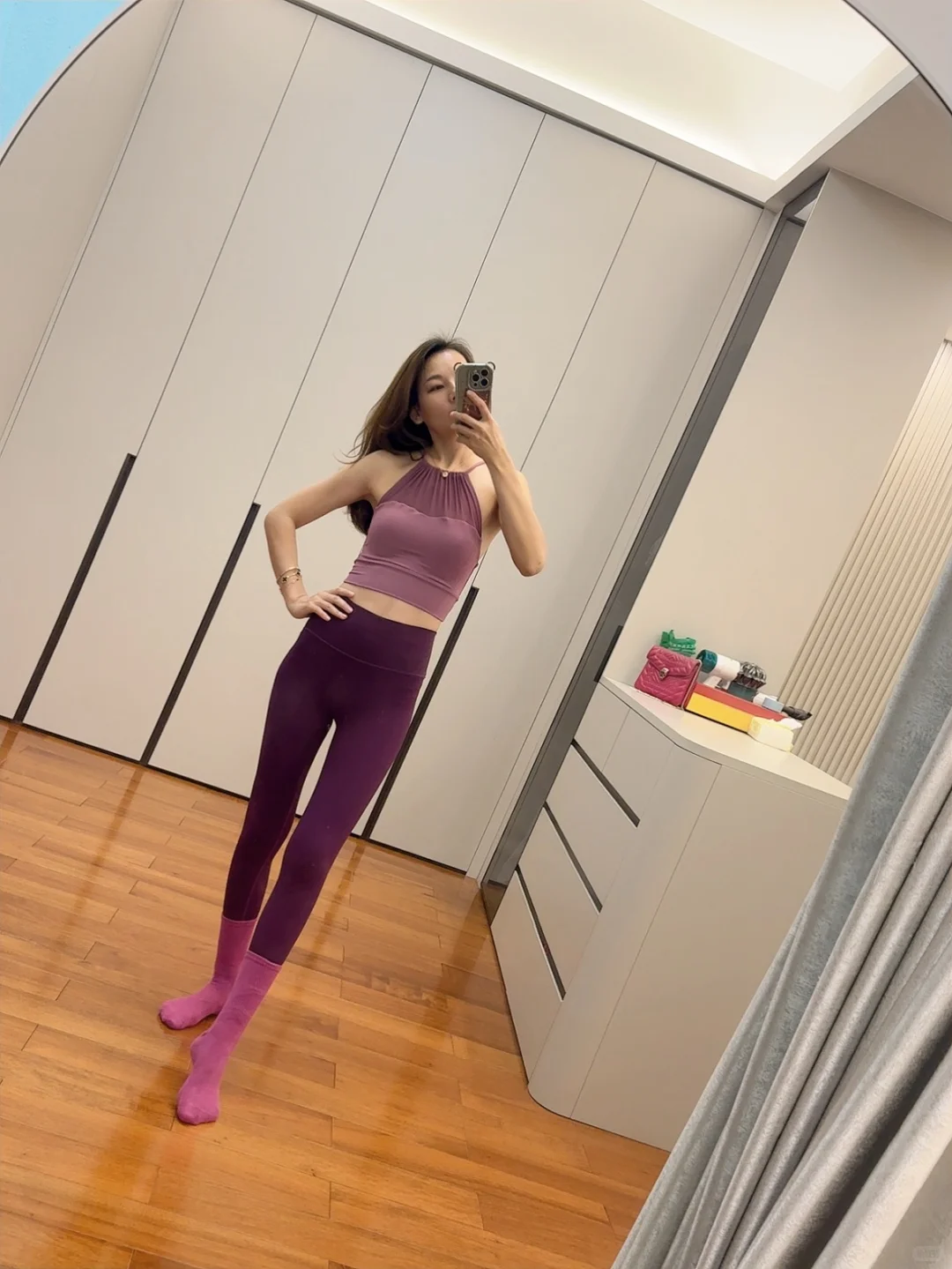 好喜欢的一套瑜伽服穿搭??