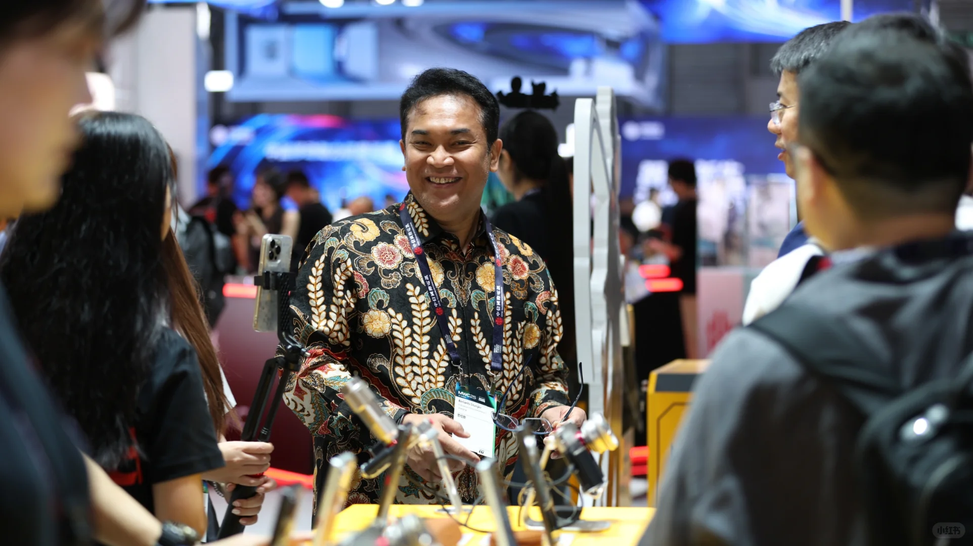 巴塞展，nubia 展台真有趣