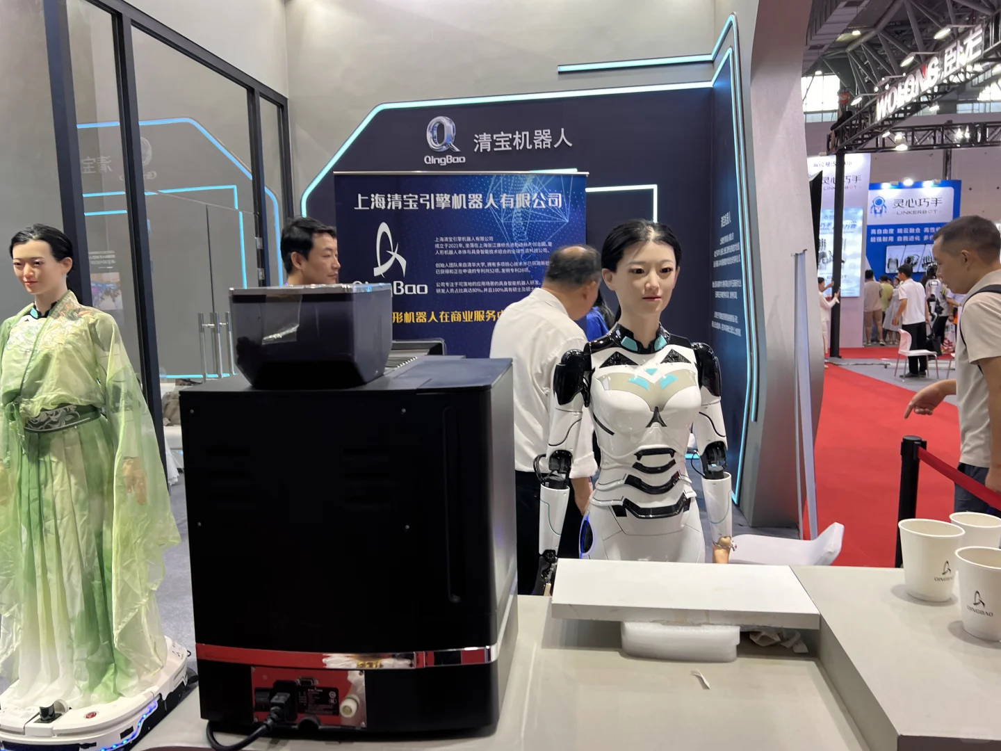 看机器人会展中