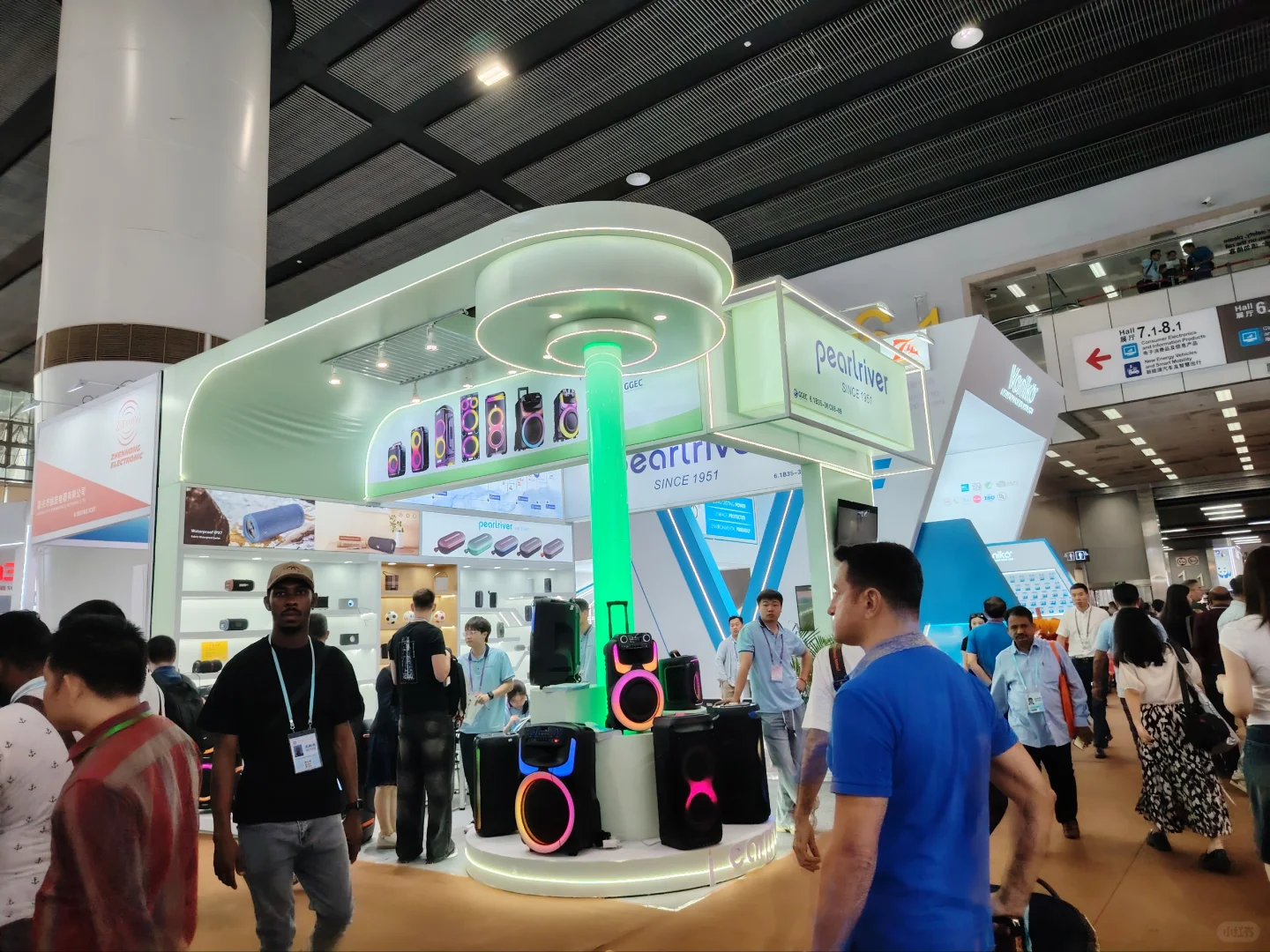 广交会的一些展台搭建，你最喜欢哪个？