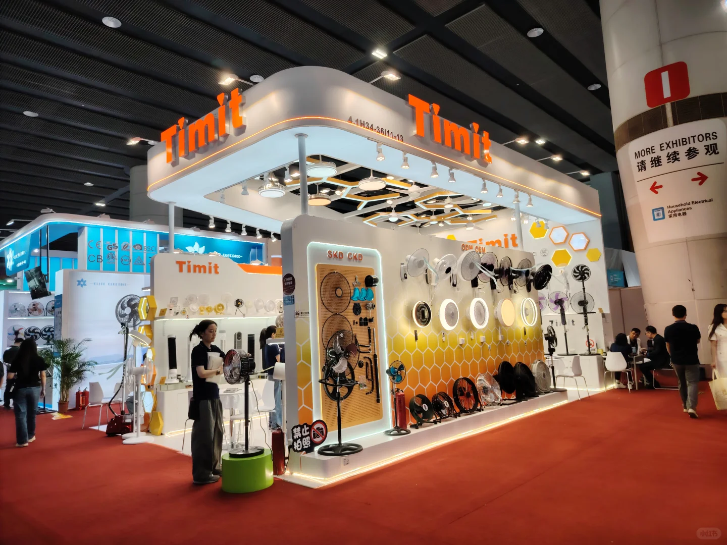 广交会的一些展台搭建，你最喜欢哪个？