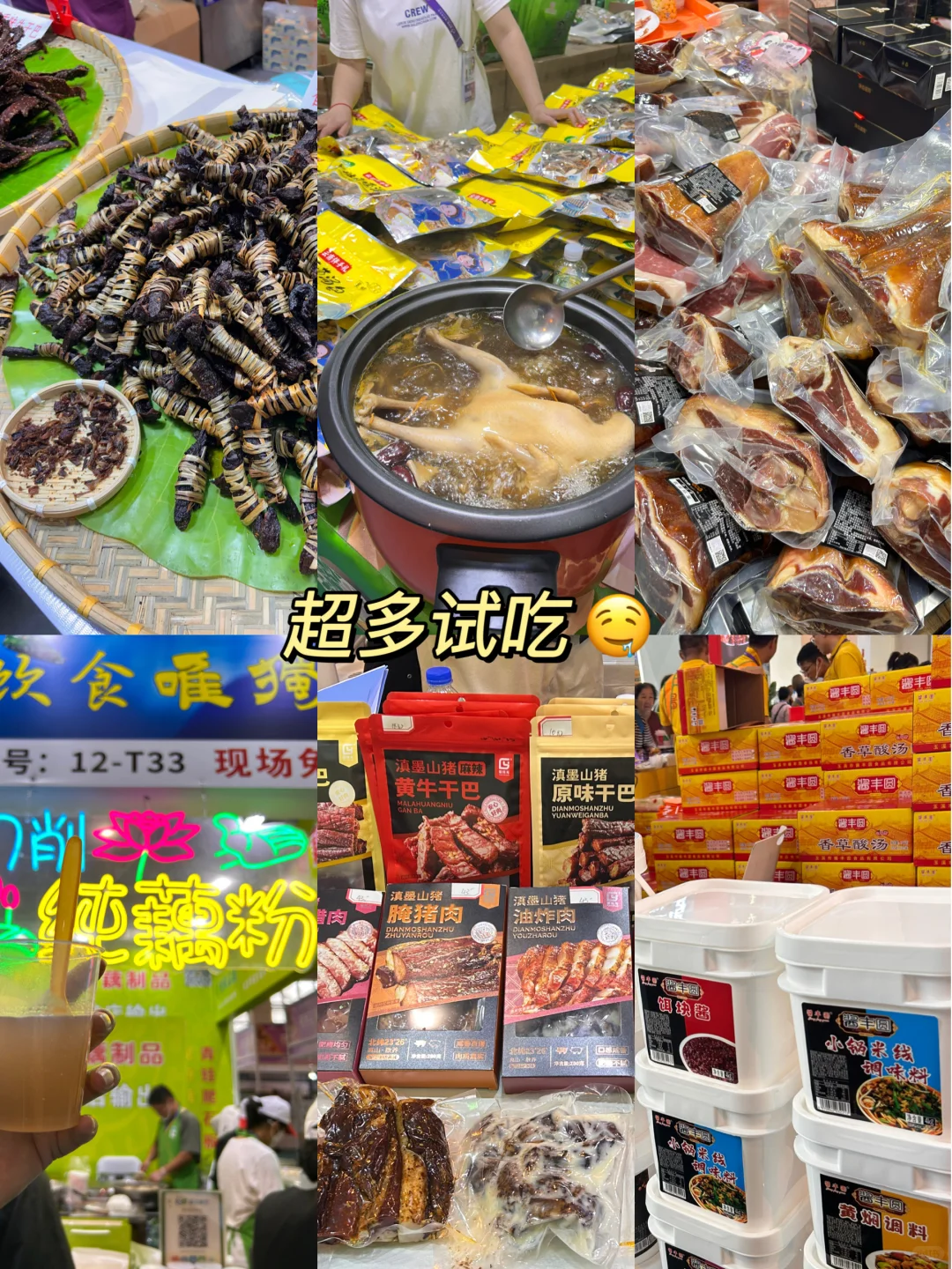 昆明南博会‼️不走弯路逛吃买