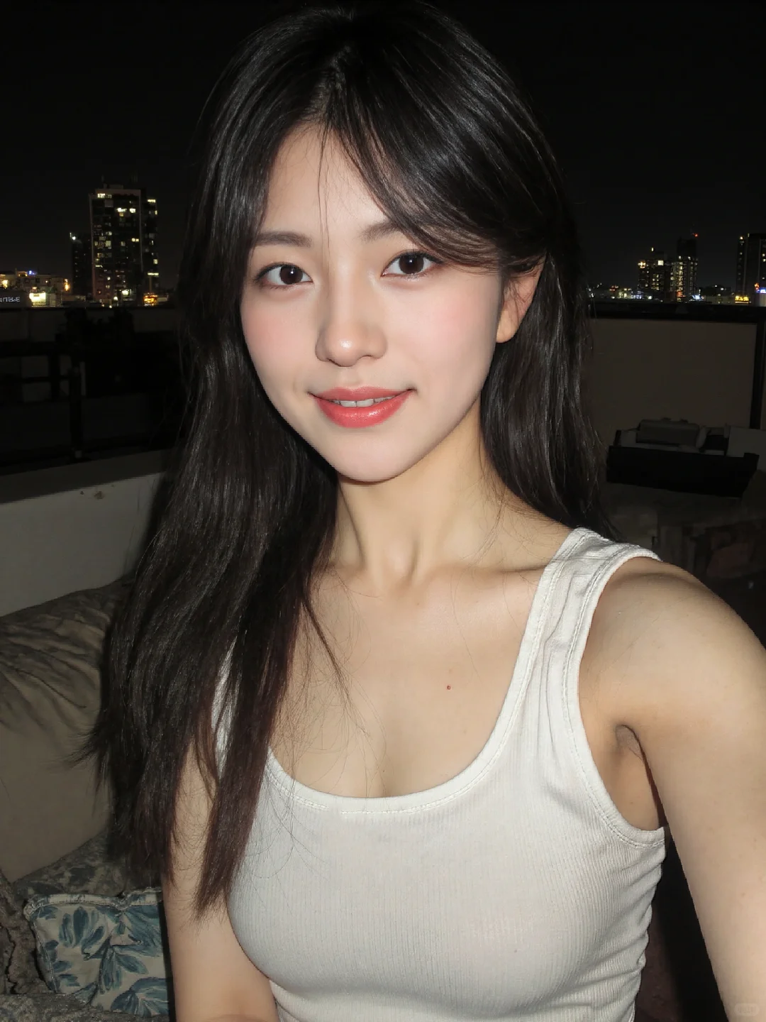 夜晚是温柔的，是我对你的～?