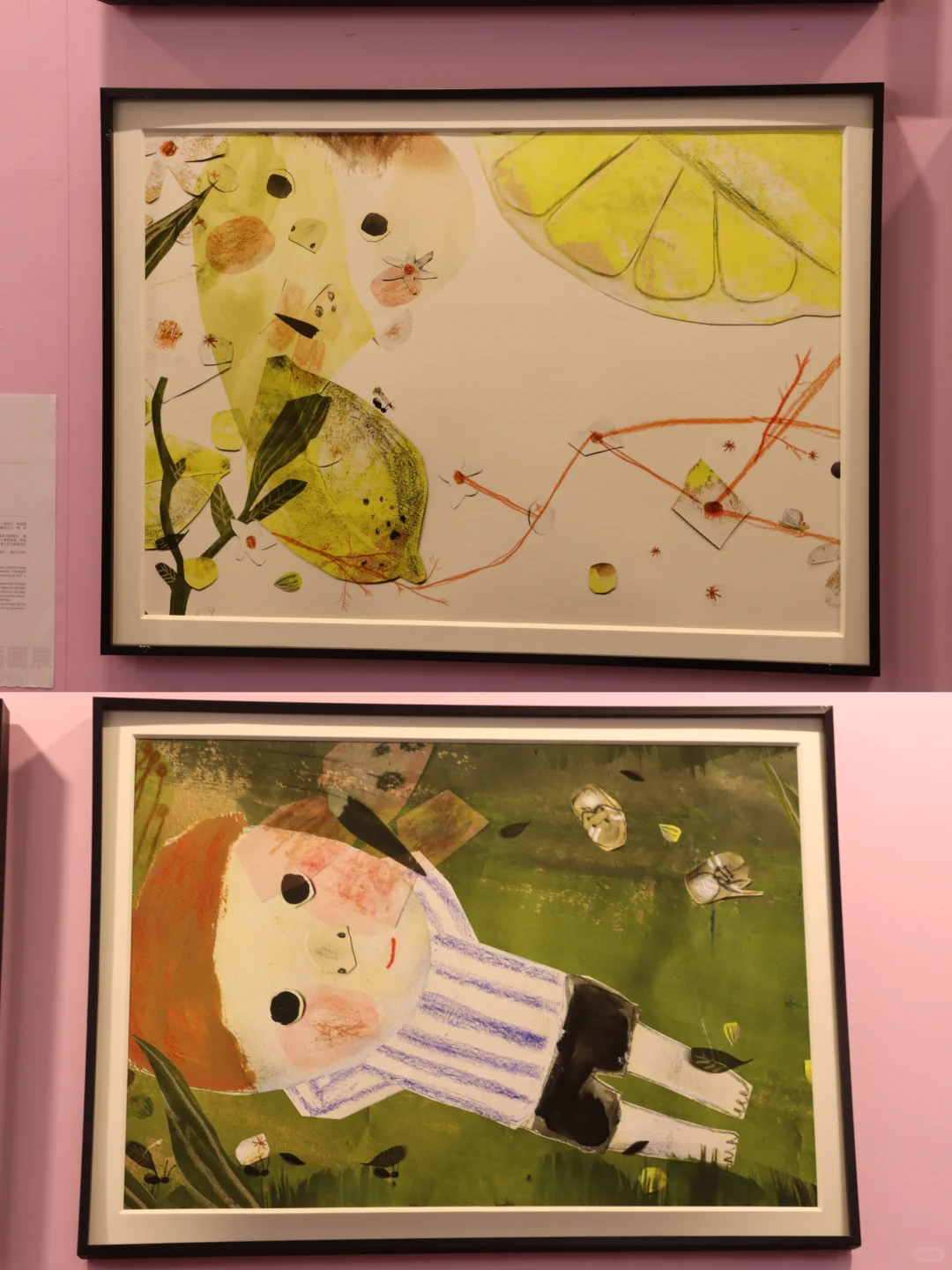 作品在BIBF插画展展出