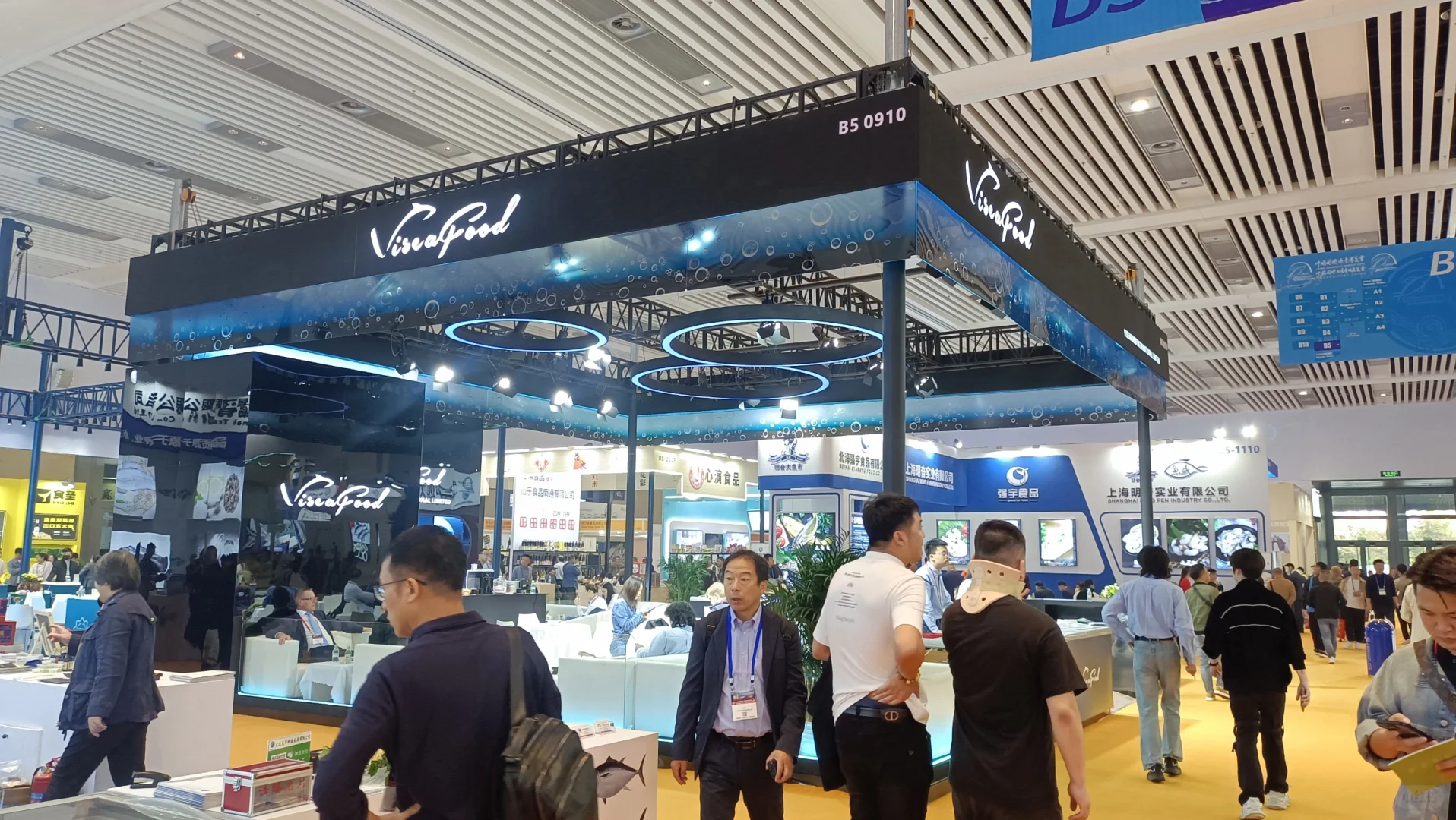 [海豚R]渔博会案例赏析-海洋风max的展台