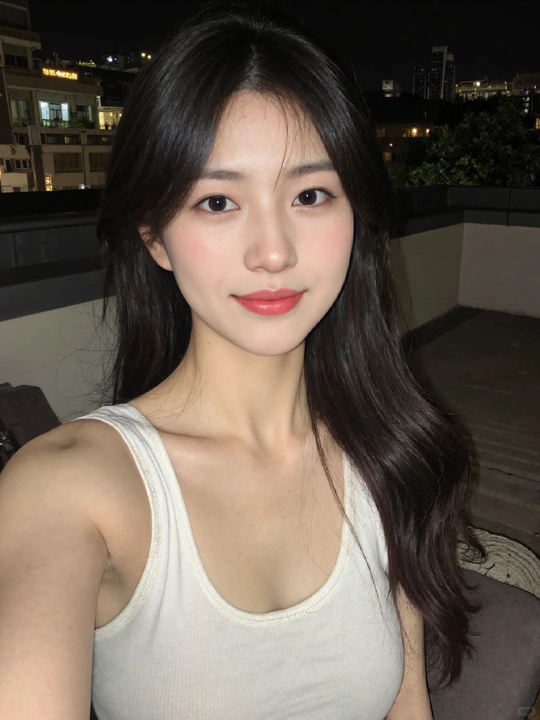 夜晚是温柔的，是我对你的～?