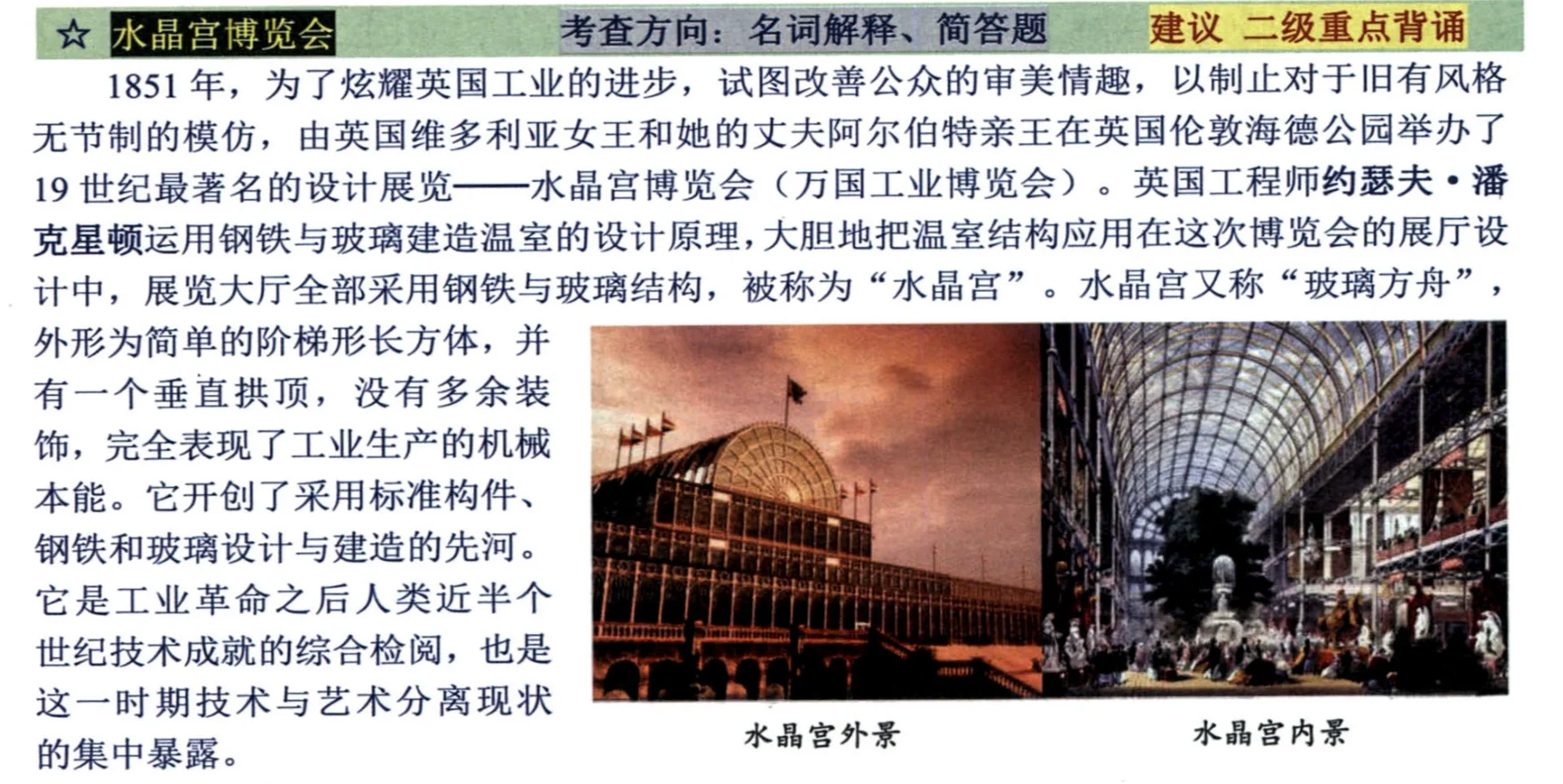 世界现代设计史 水晶宫博览会