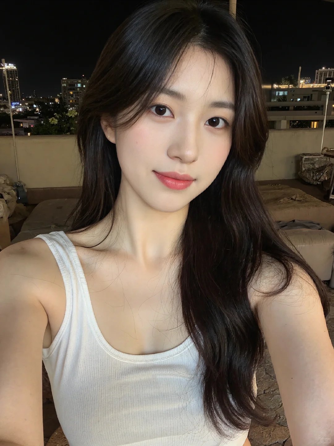 夜晚是温柔的，是我对你的～?