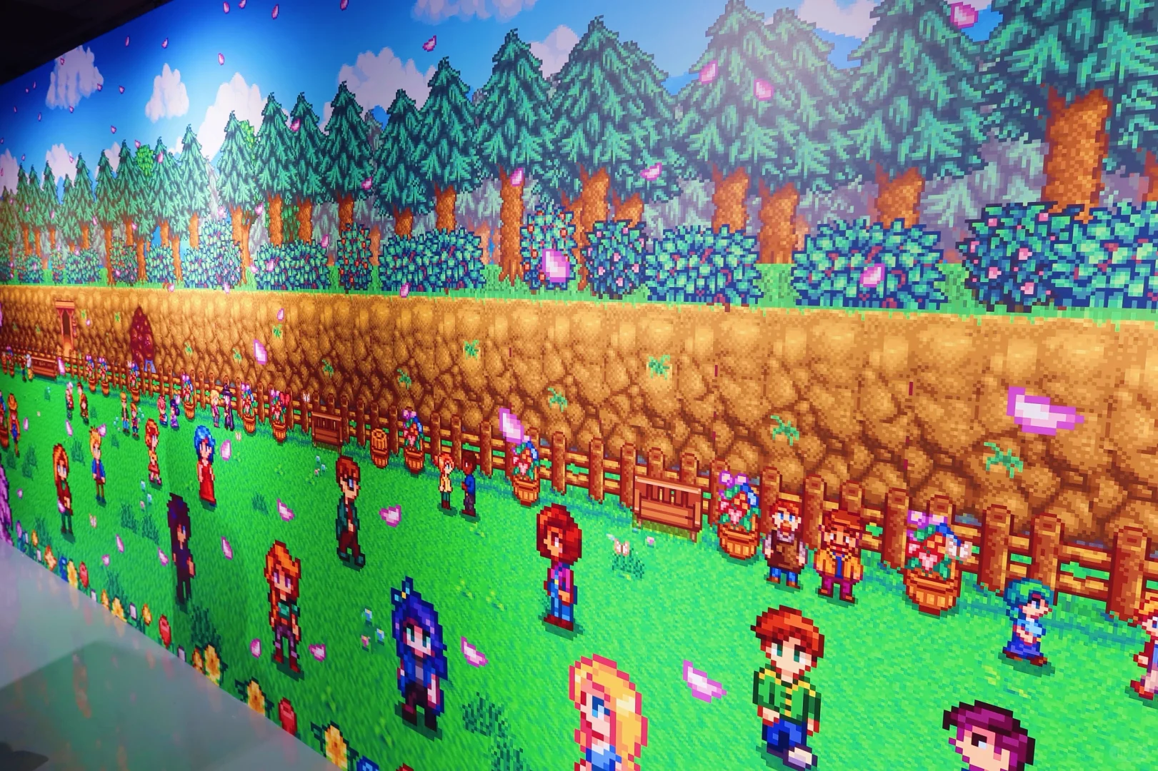 看看现实版星露谷展览会