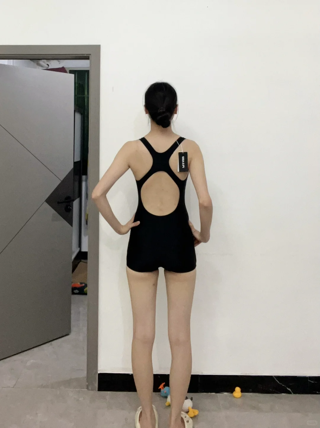 【167/95】泳衣分享?款式普通，上身惊艳