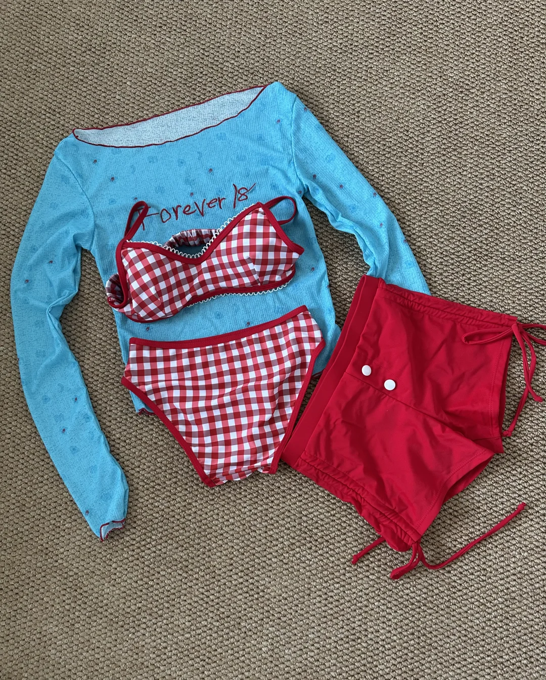 ins风泳衣，真的太好看了吧～