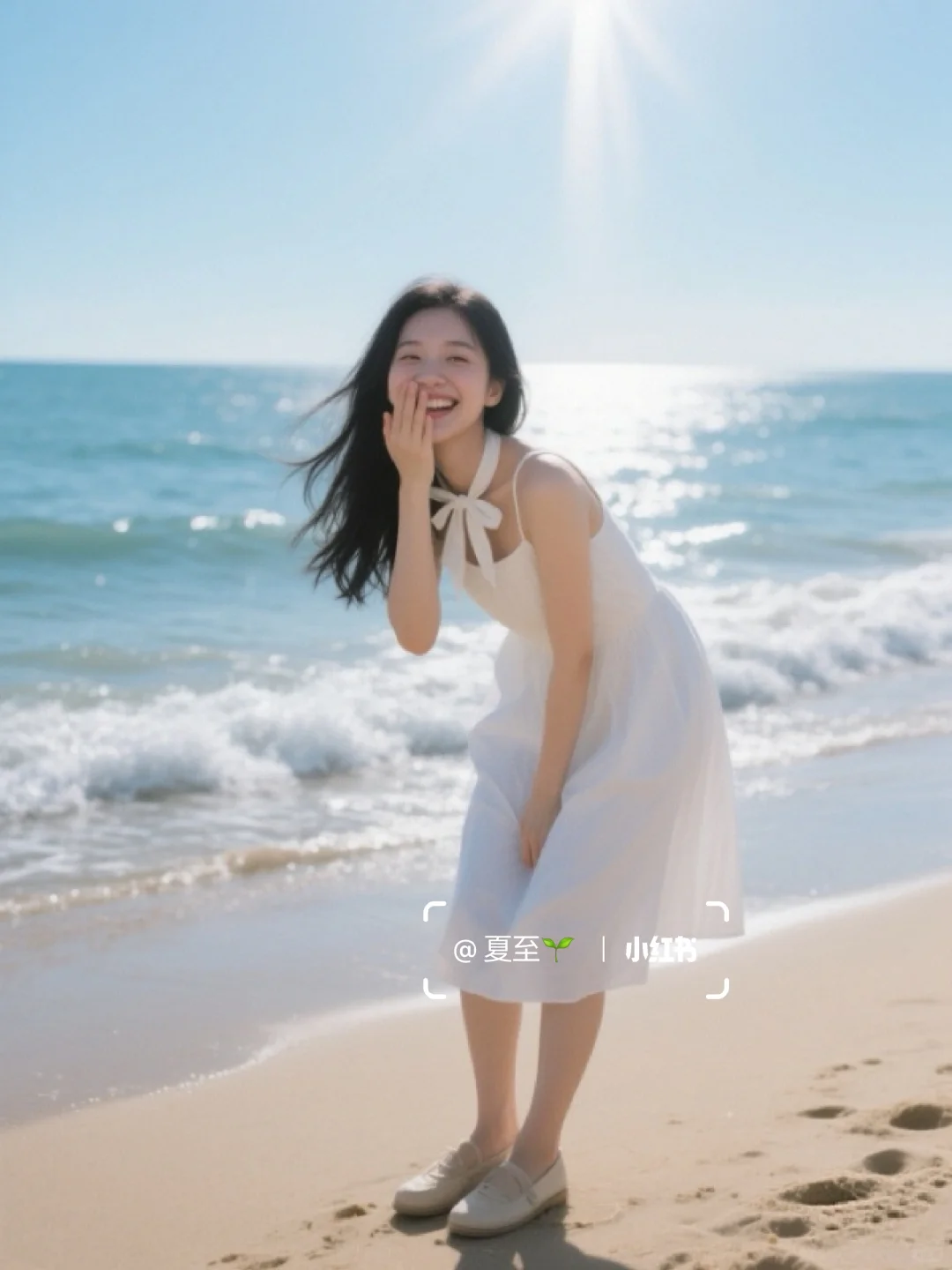 ?海边拍照姿势攻略轻松get