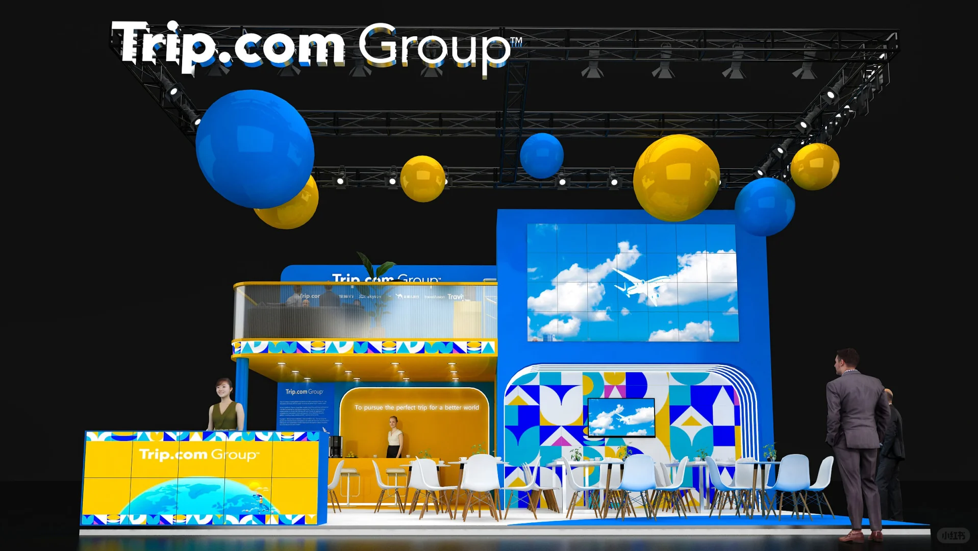 还是喜欢啊！展会摊位设计‼️