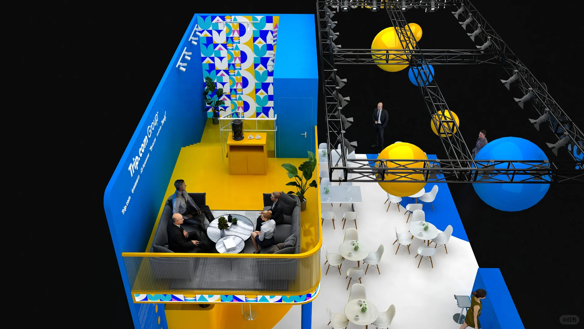 还是喜欢啊！展会摊位设计‼️