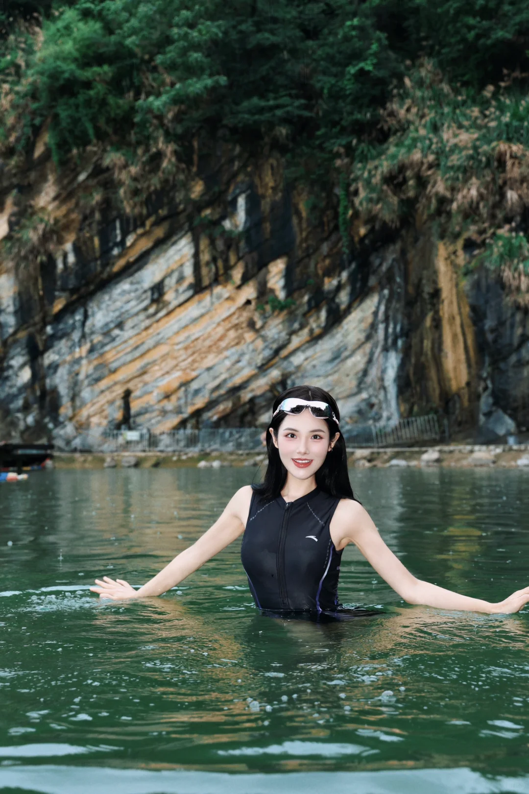 Swimsuit Sharing?‍♀️户外游泳日记