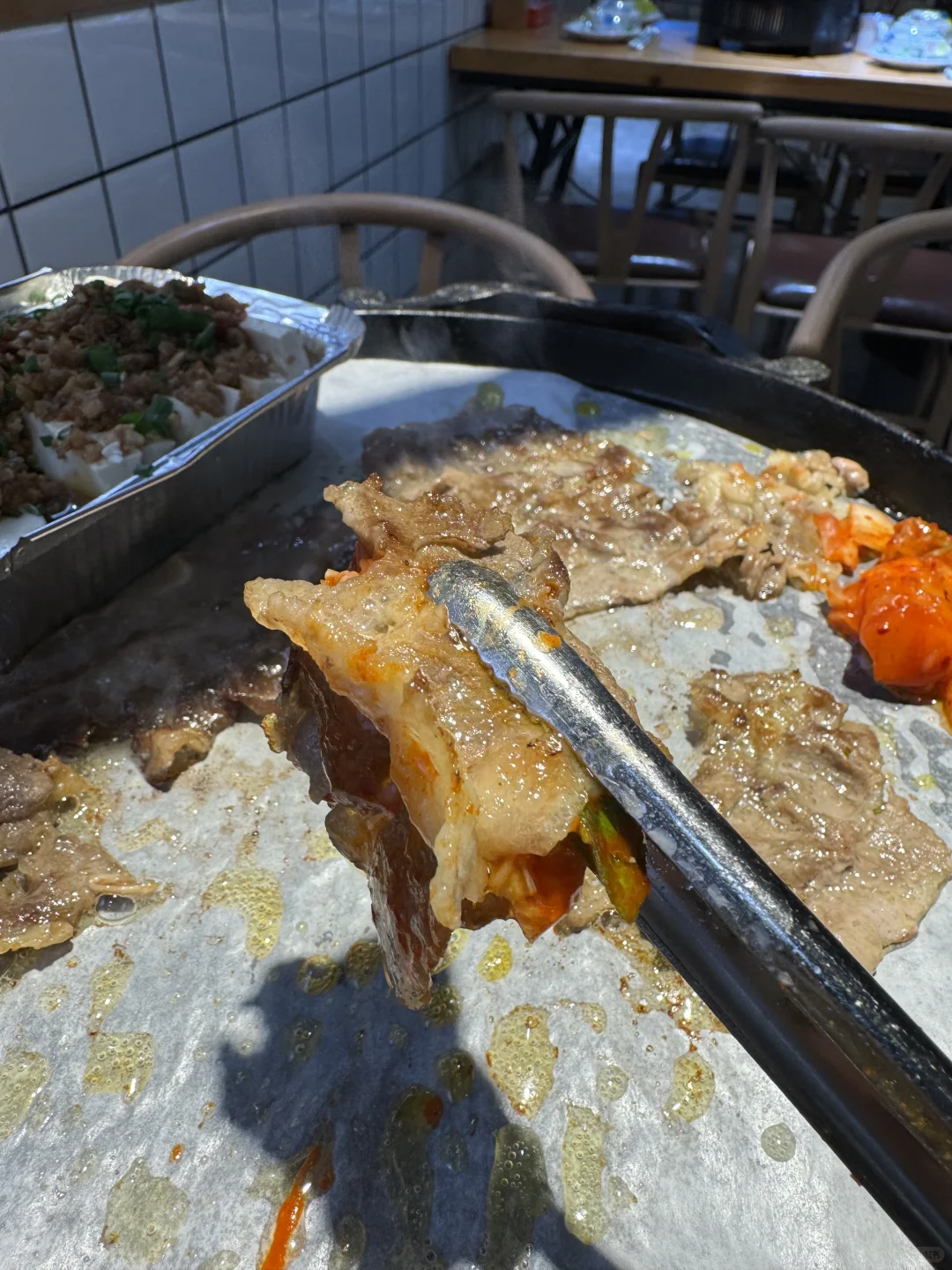 这家的烤五花肉绝了