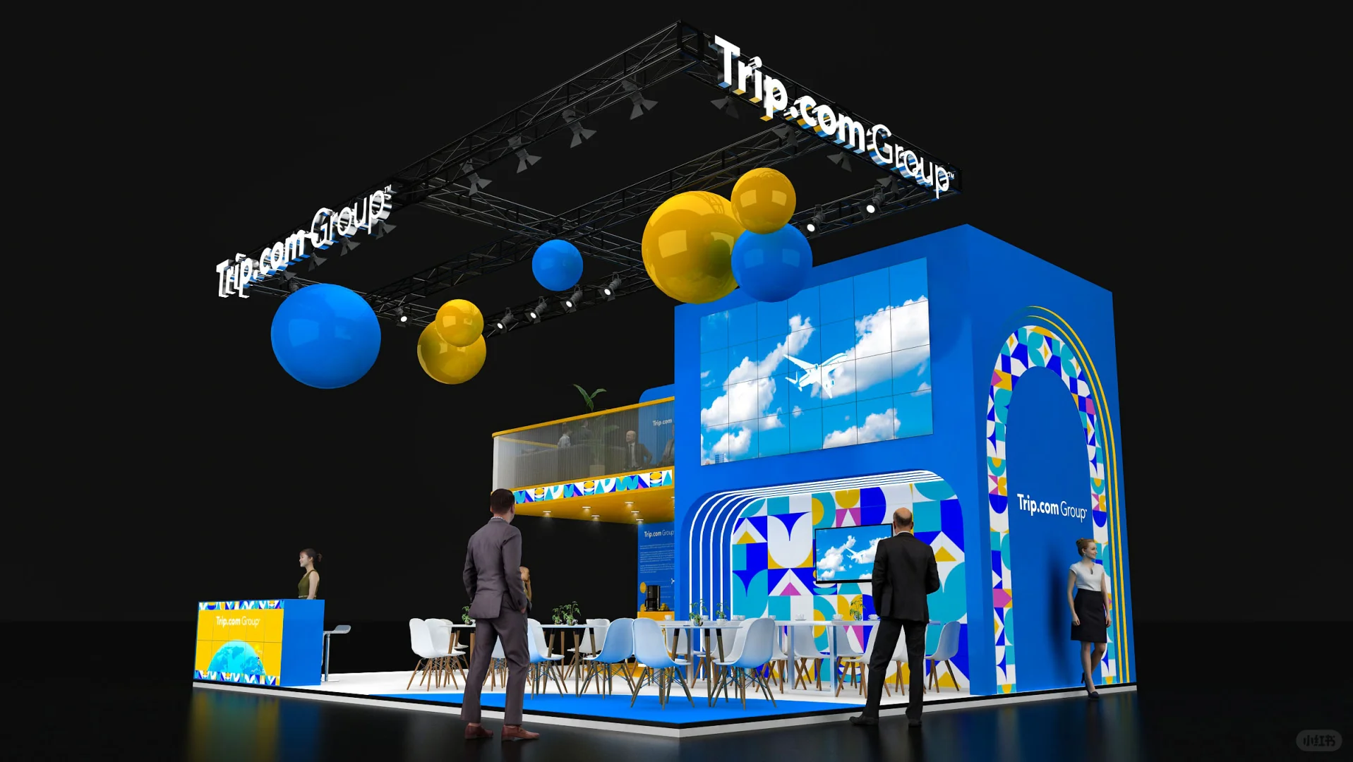 还是喜欢啊！展会摊位设计‼️