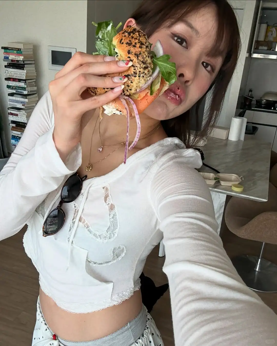 缩?后的穿搭记录，每天都要尝试不同风格