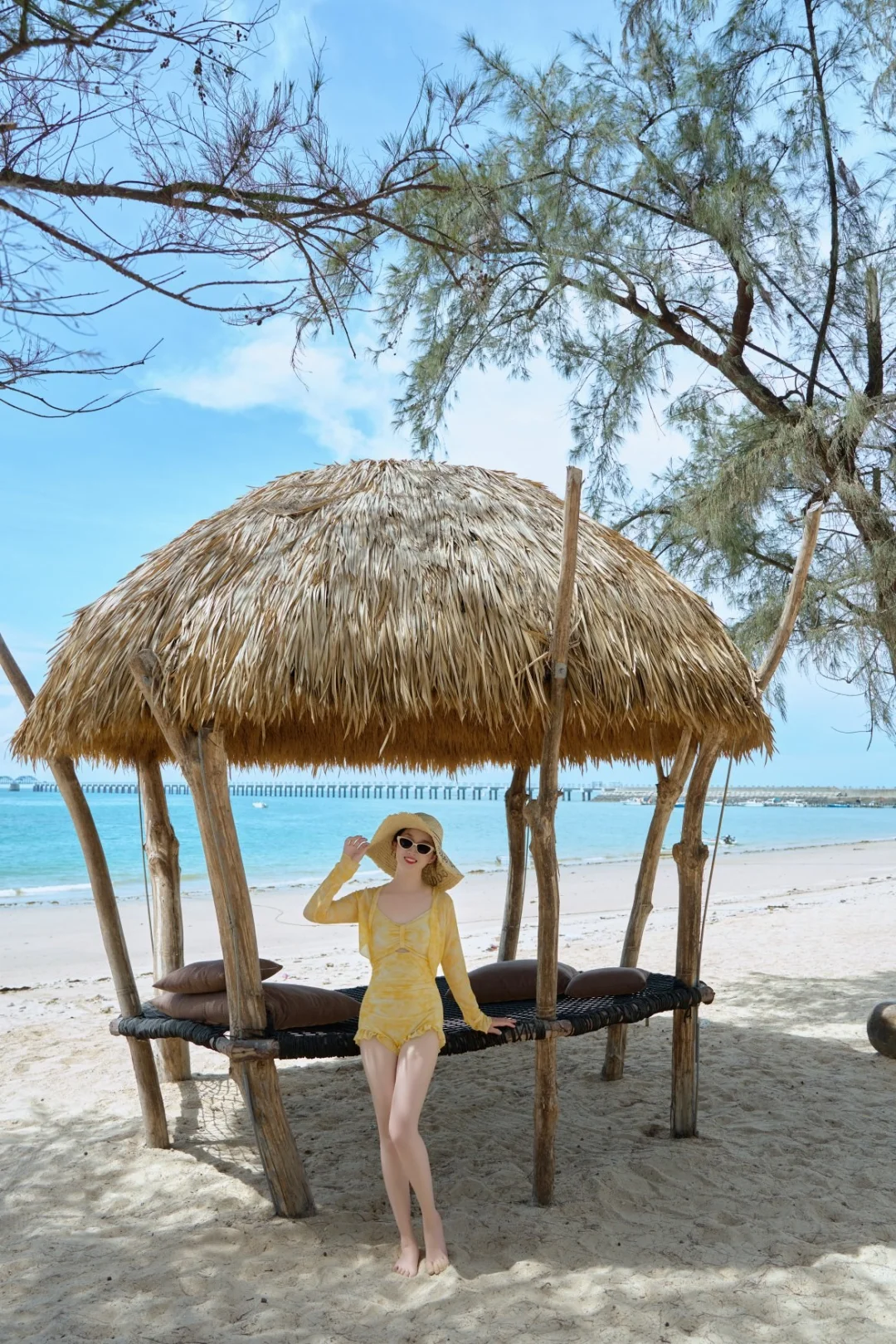 海岛与浪超出片的！选好泳衣更出片！?