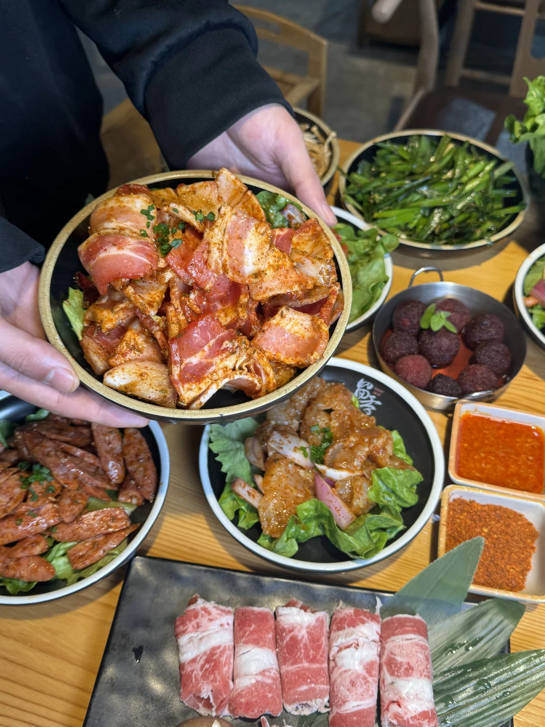 这家的烤五花肉绝了