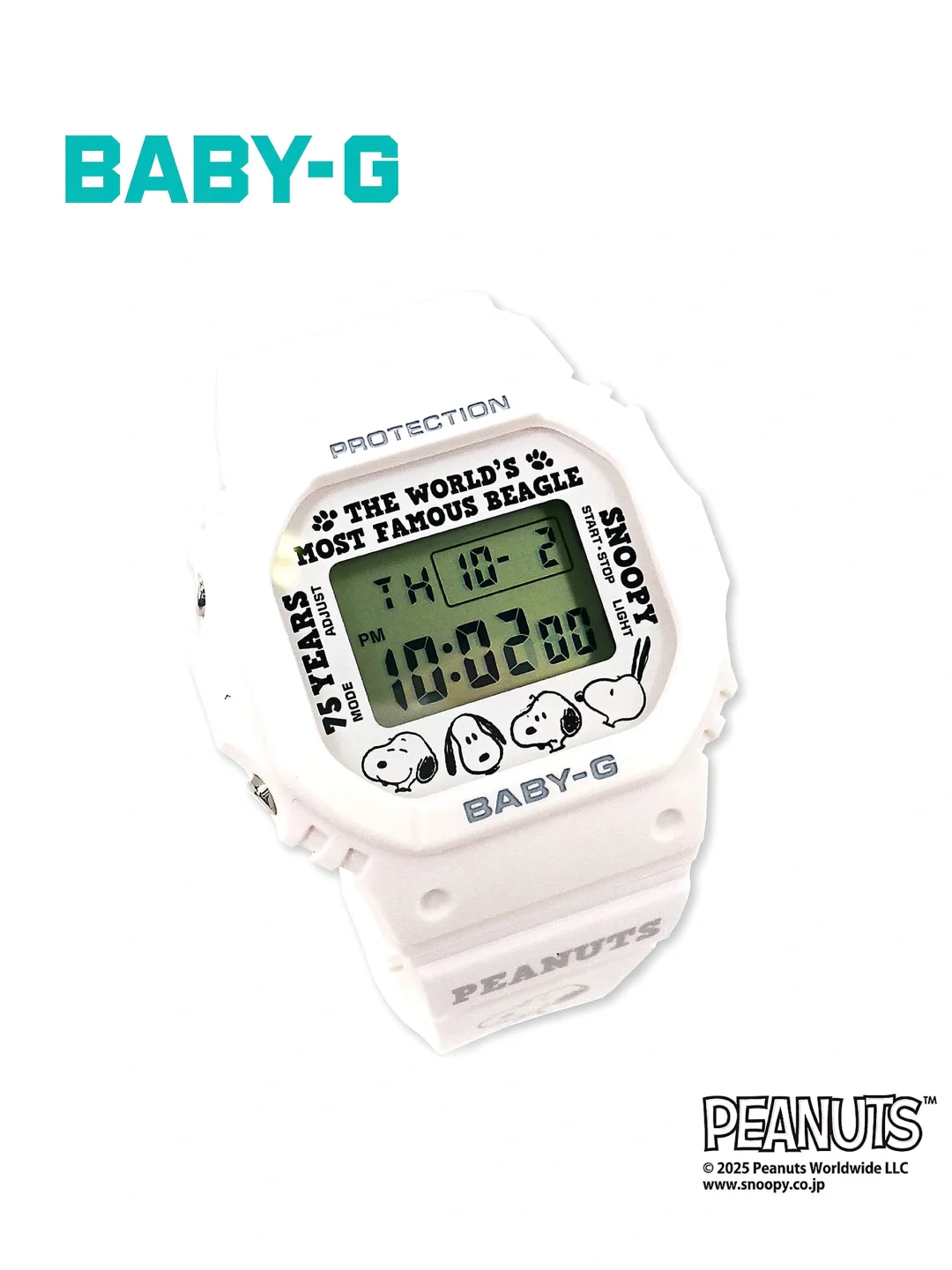 ?史努比✖️卡西欧Baby-G 75周年限定款