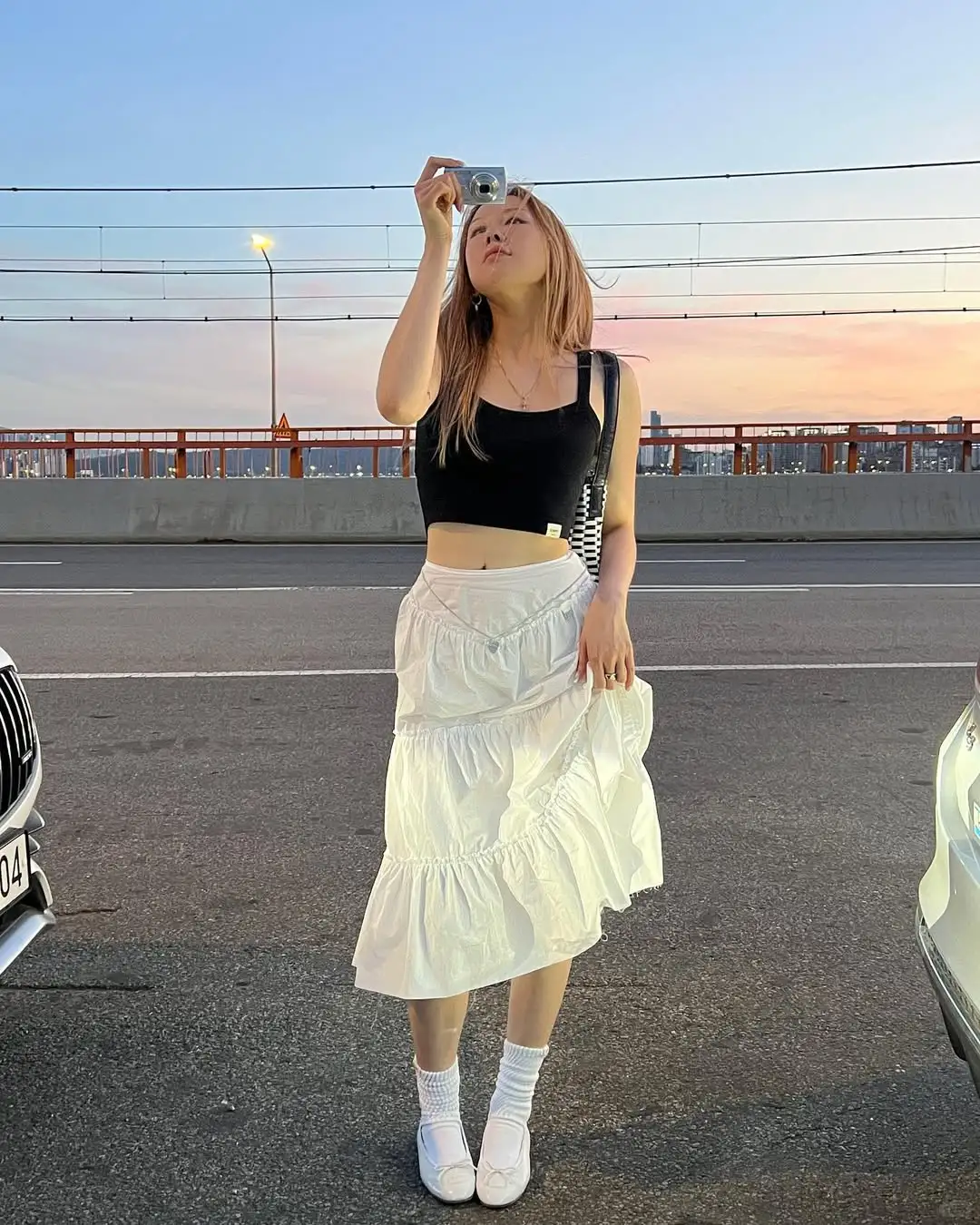 缩?后的穿搭记录，每天都要尝试不同风格