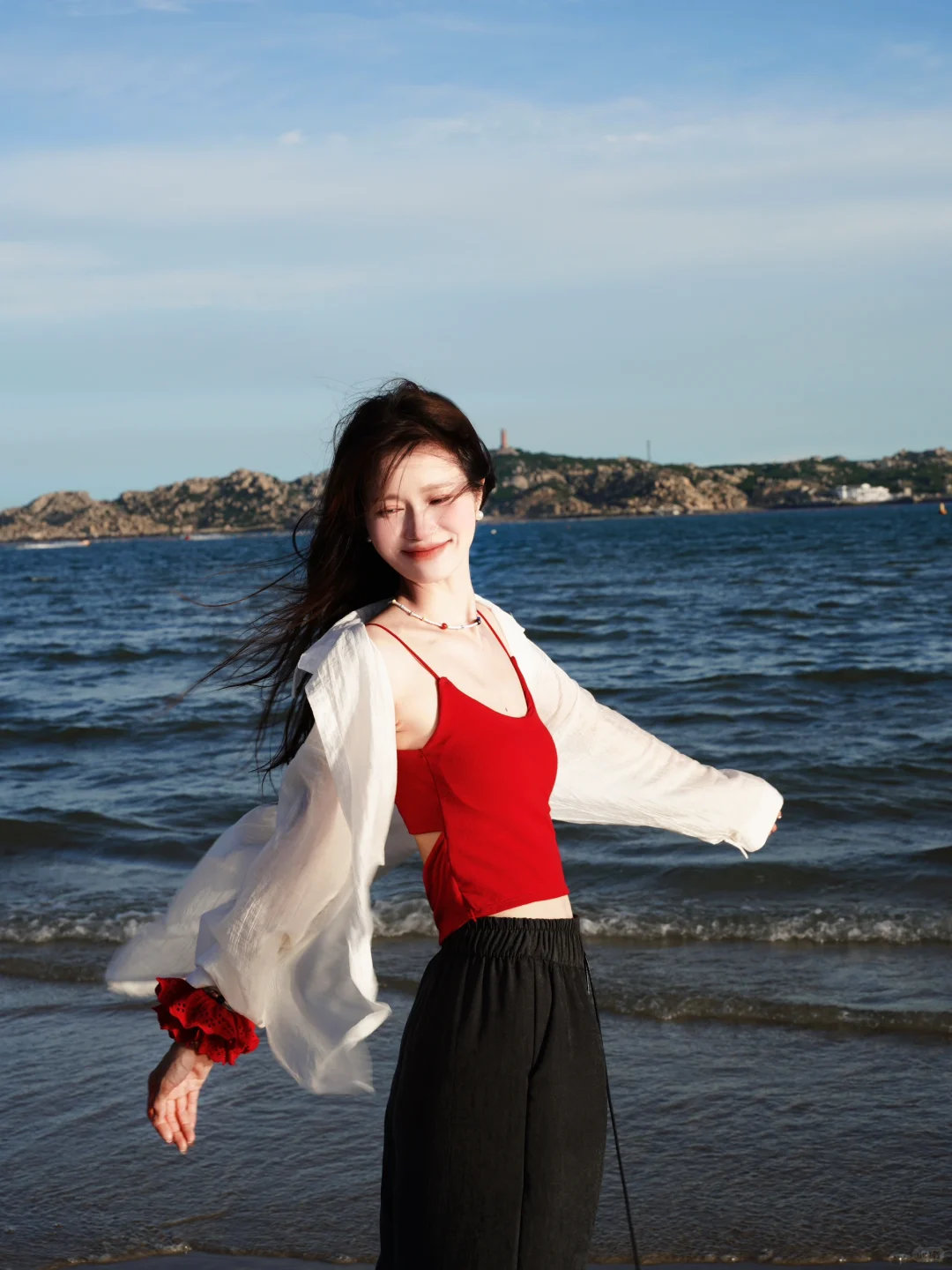 绝了?挖到宝啦❗20+红色吊带❗太太太…显白了