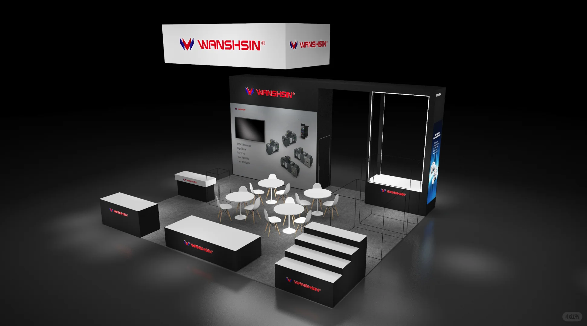 国际展会设计 | 万鑫精工意大利 SPS 展台✨