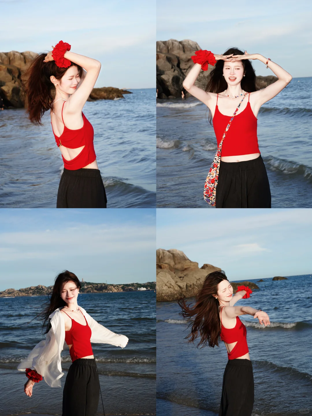 绝了?挖到宝啦❗20+红色吊带❗太太太…显白了