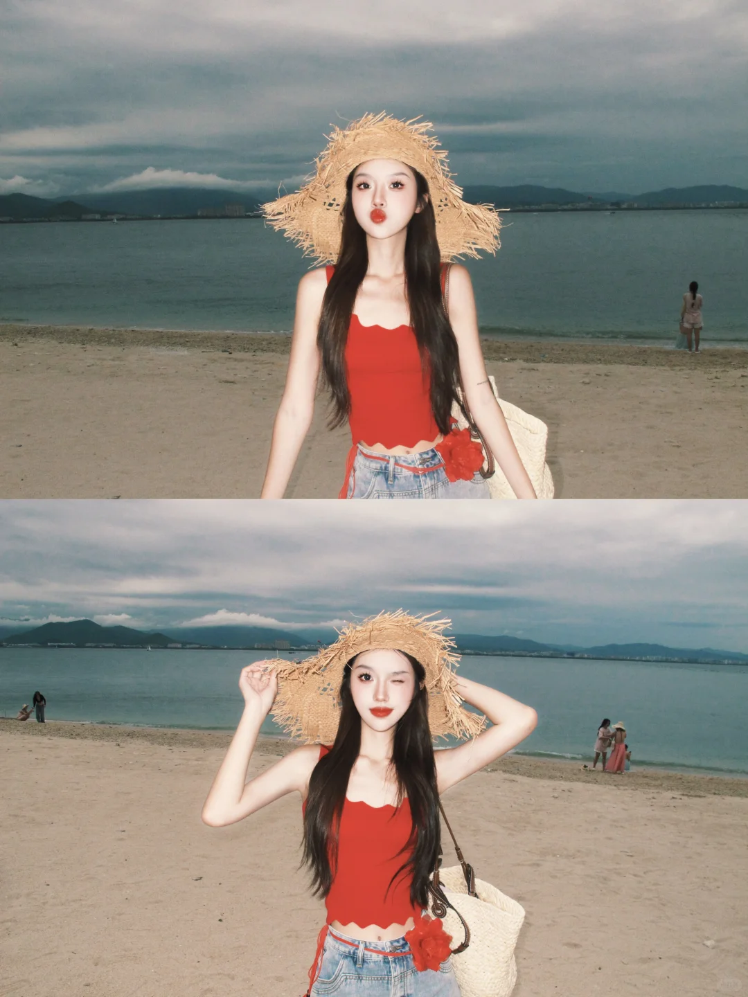 ?️海边拍照????*9️⃣