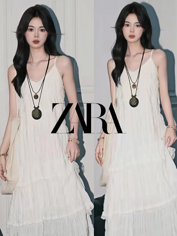 Zara神价55.9元！小白裙百搭显瘦yyds?