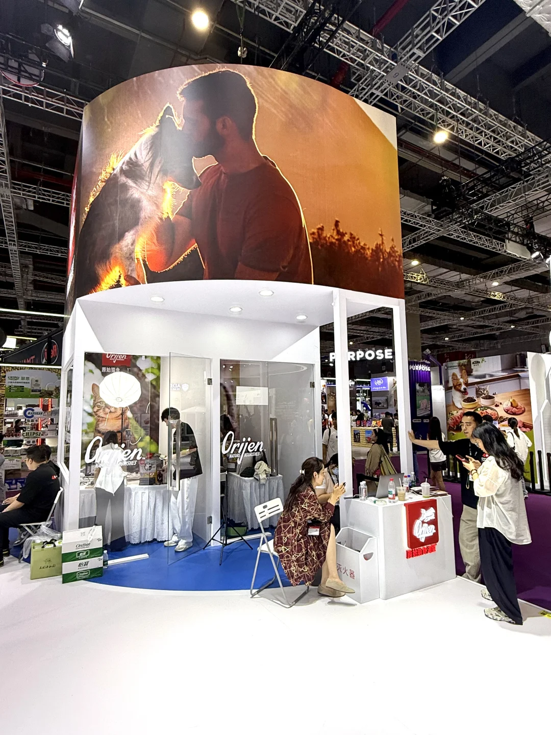 它博会宠物展台设计~原野猎食渴望